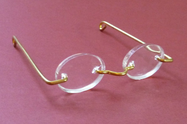 Eyeglasses - rimless, small